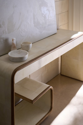 Delano console table