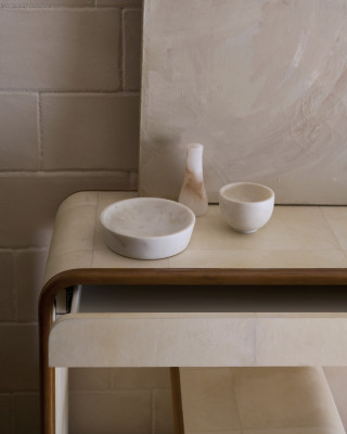 Delano console table