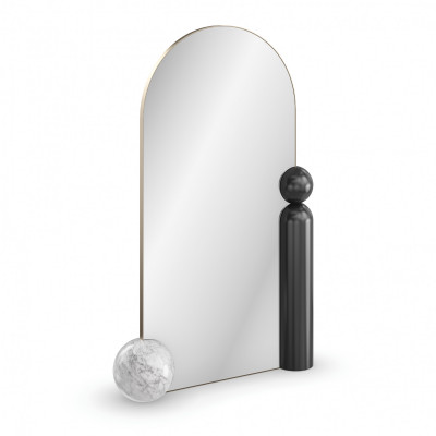 Balance standing mirror