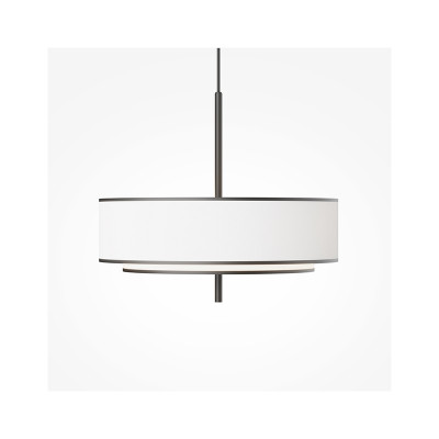 Bergamo black and white pendant lamp
