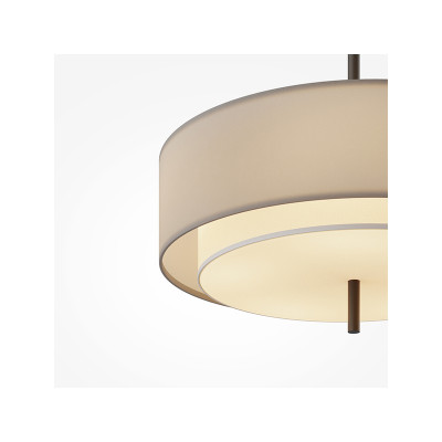 Bergamo beige pendant lamp