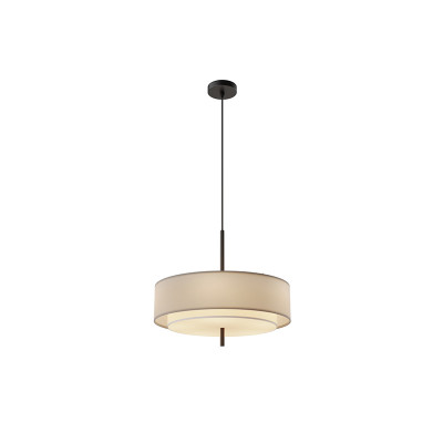 Bergamo beige pendant lamp