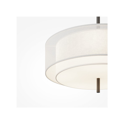 Bergamo white pendant lamp