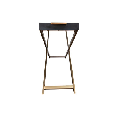 Jaques black console table