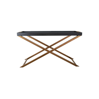 Jaques black console table