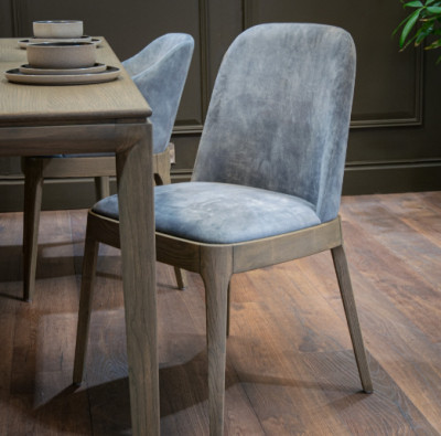 Kaya storm blue chair