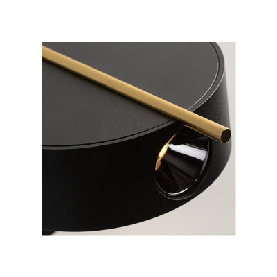 Nuance black.gold wall lamp