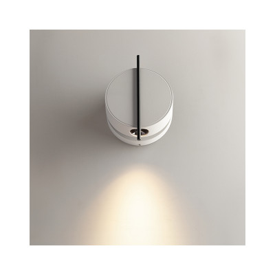 Nuance white-black wall lamp