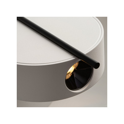 Nuance white-black wall lamp