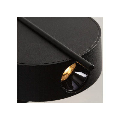 Nuance black wall lamp