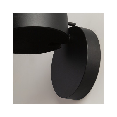 Nuance black wall lamp