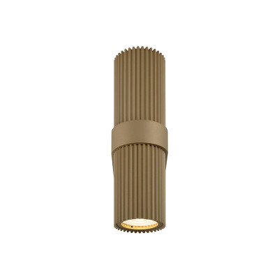 Dynamics gold wall lamp