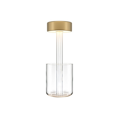 Battery gold lamp