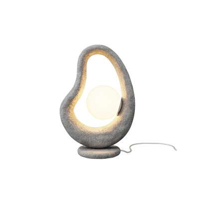 Opus grey table lamp