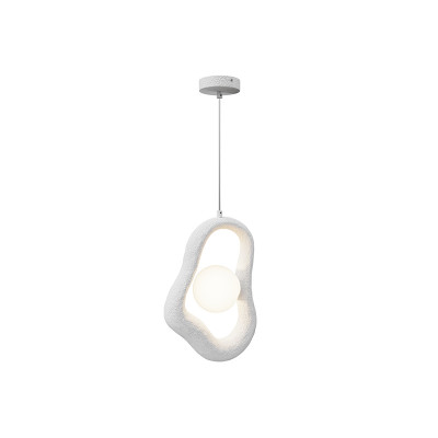 Opus white pendant lamp