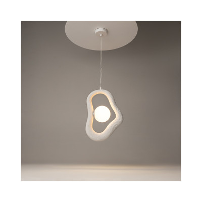 Opus white pendant lamp