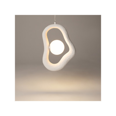 Opus white pendant lamp