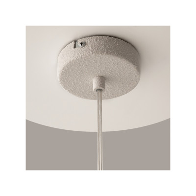 Opus white pendant lamp