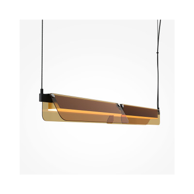 Flat pendant lamp
