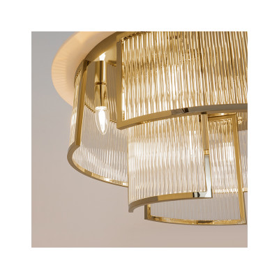 Frame ceiling lamp