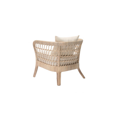 Pilcomayo natural rattan armchair