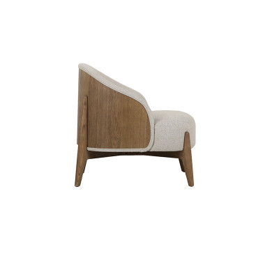 Tupungato grey oak armchair