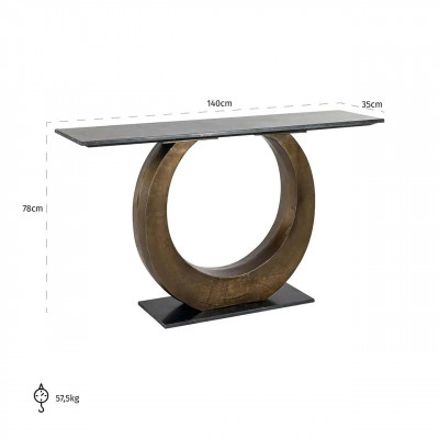 Luna consol table