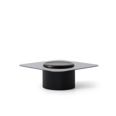 Solid coffee table