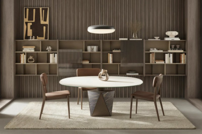 Pentagon dining table