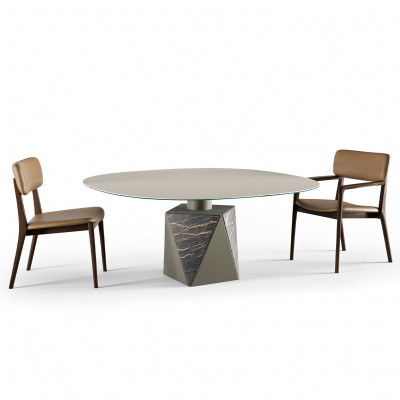 Pentagon dining table