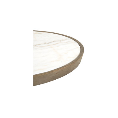 Kotronas márvány és antique round dining table