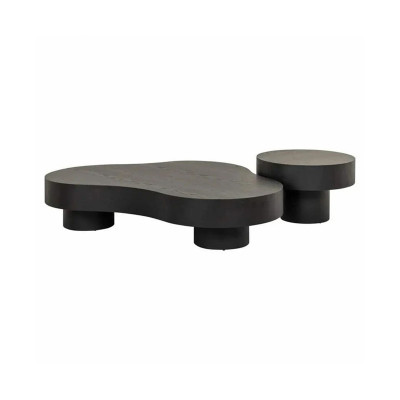 Bogor black coffee table set