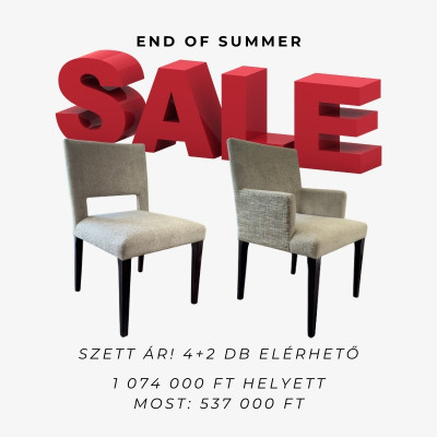 Henry 6 set of chairs