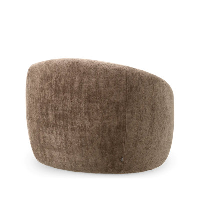 Amore brown swivel armchair