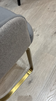 Zoye chari - natural + velvet