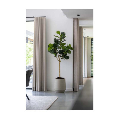 Harith High L beige plant pot