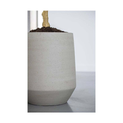 Harith High L beige plant pot