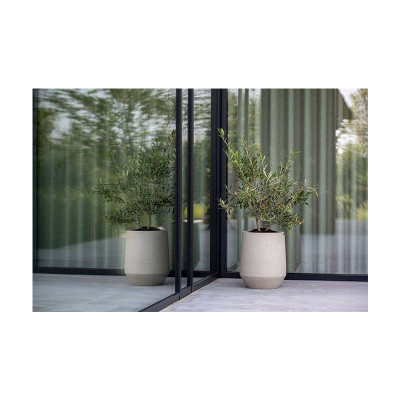 Harith High L beige plant pot