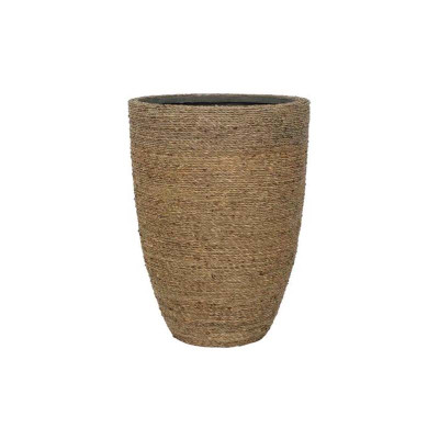 Ben L straw plant pot