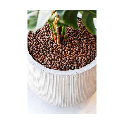 Pax L, light grey plant pot