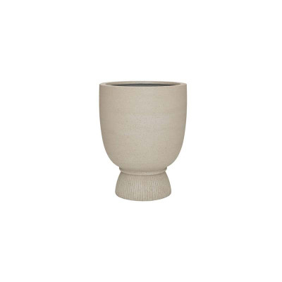 Jola High L, Beige plant pot