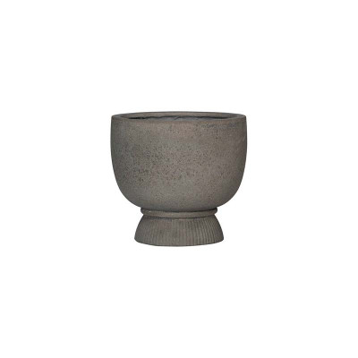 Jola L, Diorite grey plant pot