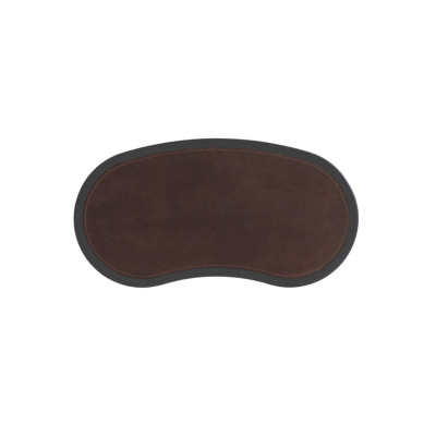 Lava leather side table