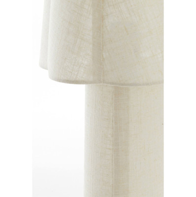 Musaby linen natural table lamp