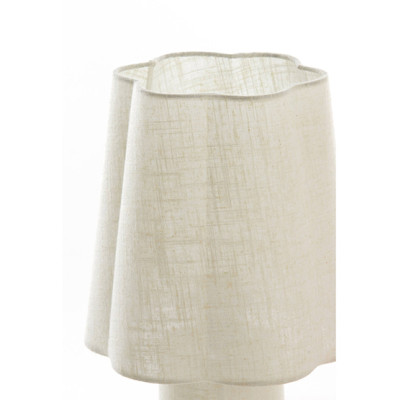 Musaby linen natural table lamp