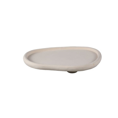 Tammy cream organi cement plate 