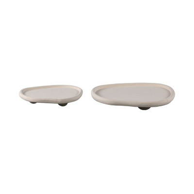 Tammy cream organi cement plate 