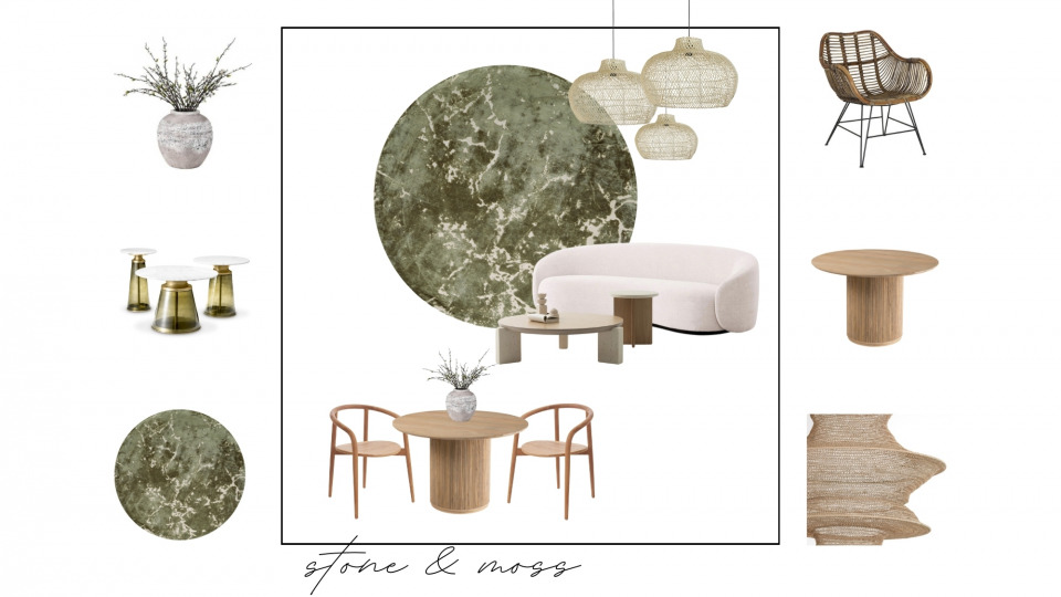 Art&Deco - Stone & Moss