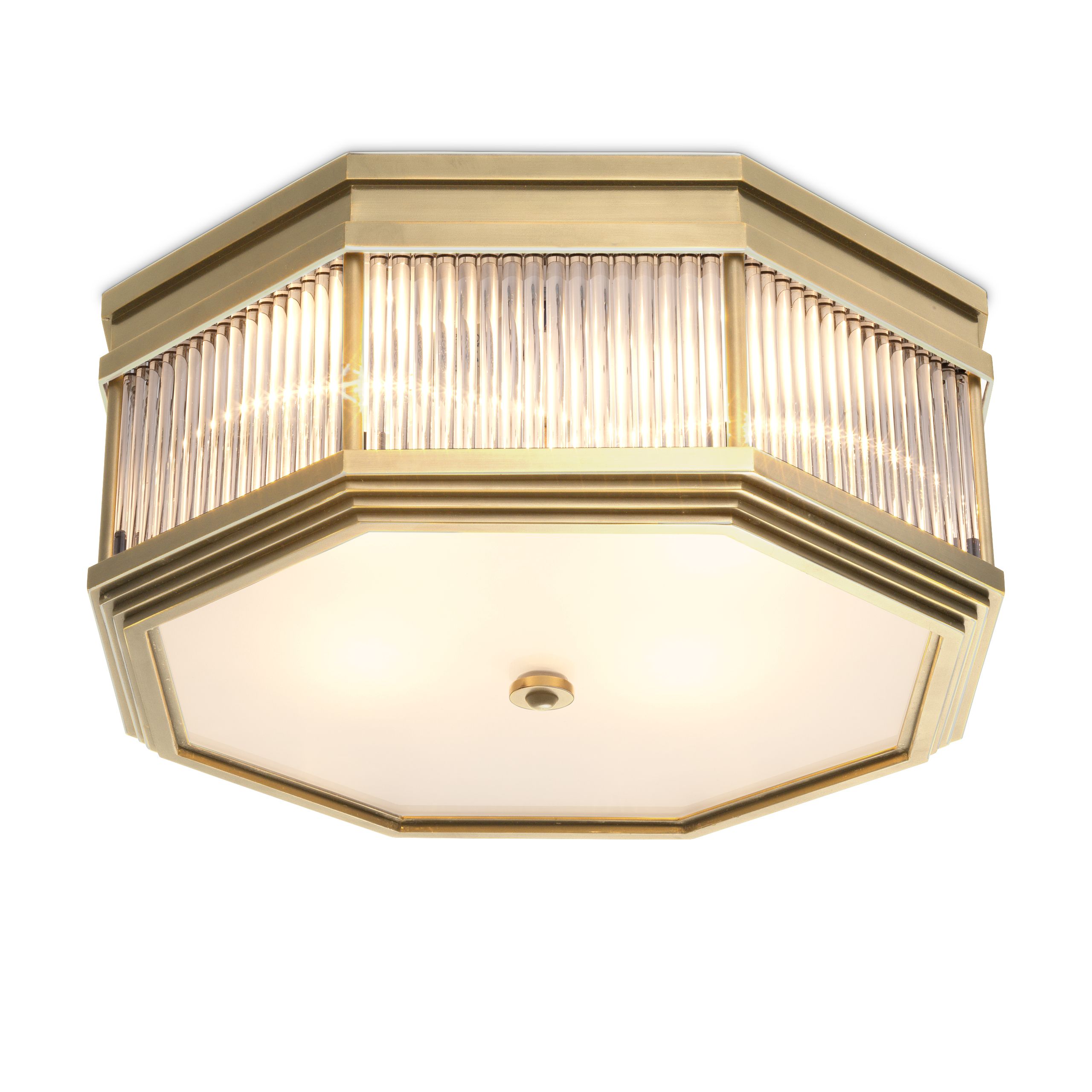 Bagatelle brass ceiling lamp