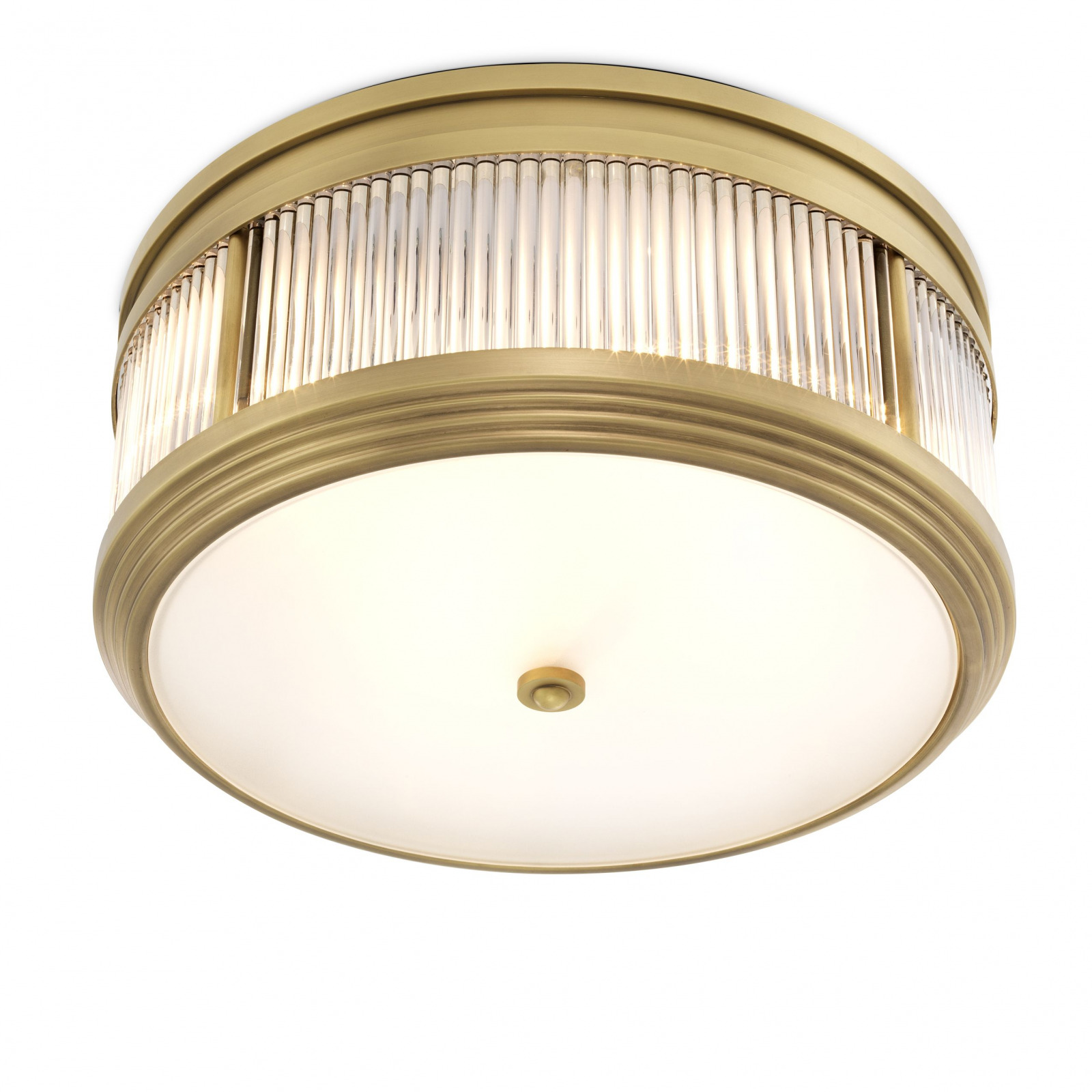 Rousseau brass ceiling lamp